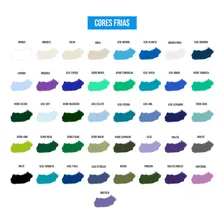 Kit 5x Tinta Pva 250ml Daiara Escolha As Cores Cor Sortido Foto mini 3
