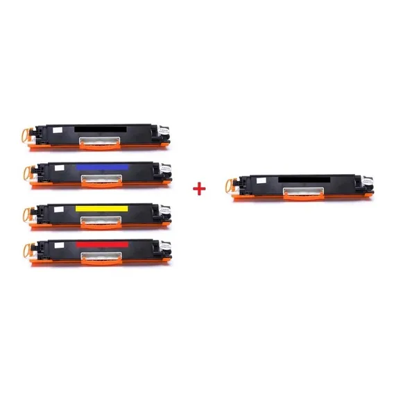 Kit 5x Toner Para Laserjet Color Mfp M176n M177fw 176n 177fw Foto 1
