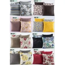 Kit 6 Almofadas Decorativas Cheias Sala Sofá Rápido Cor Floral Foto mini 4