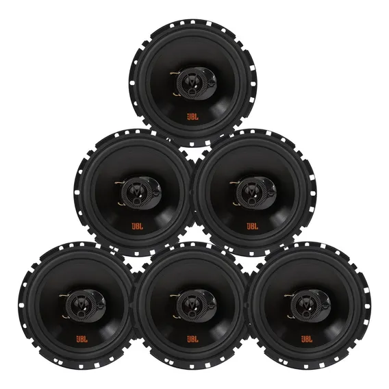 Kit 6 Alto Falantes Jbl Selenium Flex4 6trfx55 6 330w Total Cor Preto Foto 1