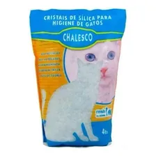 Kit 6 Areias Sanitária Cristais Sílica Gatos 1,8kg Chalesco Foto  mini 1
