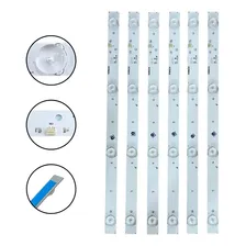 Kit 6 Barras Led Tv Semp Toshiba 40l2500 40l1500 Dl4053 6v Foto mini 4