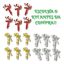 Kit 6 Bengalas Natalinas Pendentes Enfeite Árvore Natal Foto mini 4
