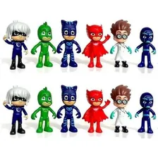 Kit 6 Bonecos Pjmasks Articulados Com Luz 15 Cm Foto  mini 1