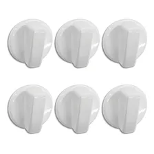 Kit 6 BotÔes Manipulo Para Fogão Dako Mabe Botão Branco Foto mini 1