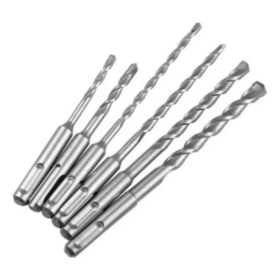 Kit 6 Brocas Sds Plus Para Concreto Martelete Foto 1