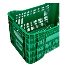 Kit 6 Caixas HortifrĂști AgrĂcola Coloridas Cor Verde Foto mini 4