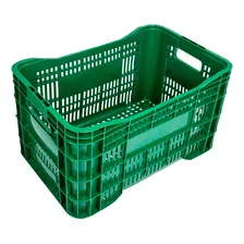 Kit 6 Caixas HortifrĂști AgrĂcola Coloridas Cor Verde Foto mini 3