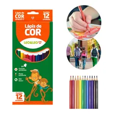 Kit 6 Caixas Lapis De Cor 12 Cores Pacote Atacado Escolar Foto mini  2