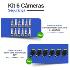 Kit 6 Câmeras Bullet Full Hd 1080p Dvr Intelbras Mhdx 1108 Foto mini  2