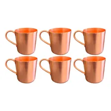 Kit 6 Canecas Em Cobre Moscow Mule Foto mini 2