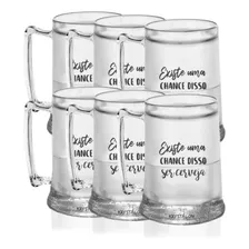 Kit 6 Canecas Gel Personalizadas Para Live - Tema Cerveja Foto mini 2