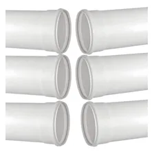 Kit 6 Cano Tubo Pvc Esgoto Branco 150mm 1 Metro Hidráulico Foto mini 1
