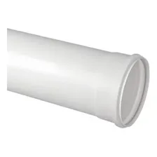 Kit 6 Cano Tubo Pvc Esgoto Branco 150mm 1 Metro Hidráulico Foto mini 2