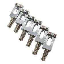 Kit 6 Carrinho Saddle Ponte De Guitarra Strato Stratocaster Foto mini 1
