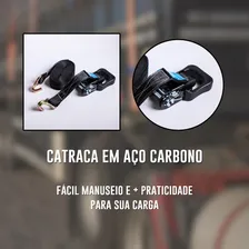 Kit 6 Cinta Catraca Para Amarrar Carga 35mm X 6 Mts 1500kg Foto mini 4