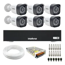 Kit 6 Câmeras Bullet Full Hd 1080p Dvr Intelbras Mhdx 1108 Foto mini 1