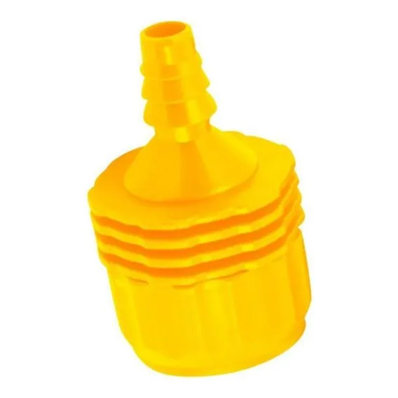 Kit 6 Conector Inicial P Mangueira Irrigação Vonder Santeno Cor Amarelo Foto 1