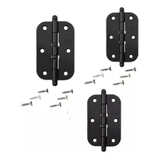 Kit 6 Conjuntos Dobradiça Aço Inox Stam C/ Rolamento Pino Foto mini 3