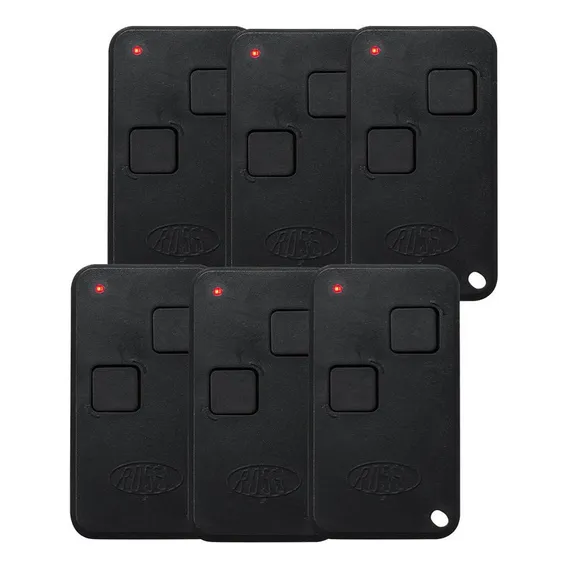 Kit 6 Controle Remoto Portão Rossi Ntx Black Dz Nano Atto Bv Foto 1