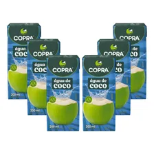 Kit 6 Copra Água De Coco 200ml Foto  mini 1