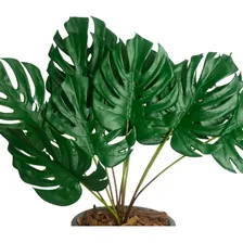Kit 6 Costela De Adão Grande Planta Artificial Realista Foto mini 1