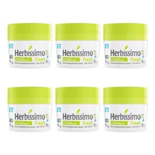 Kit 6 Desodorante Creme Herbissimo Fresh 55g Foto mini  2
