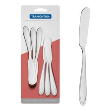 Kit 6 Espatula Aco Inox P/manteiga Laguna Tramontina Foto mini 4