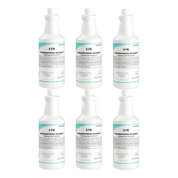 Kit 6 Finalizador Passadoria Tecido Finisherfresh Bouquet 1l Foto 1
