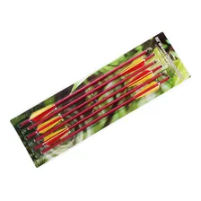 Kit 6 Flechas Alumínio Balestra 20 Red Pont Rosq Man Kung Foto mini 4
