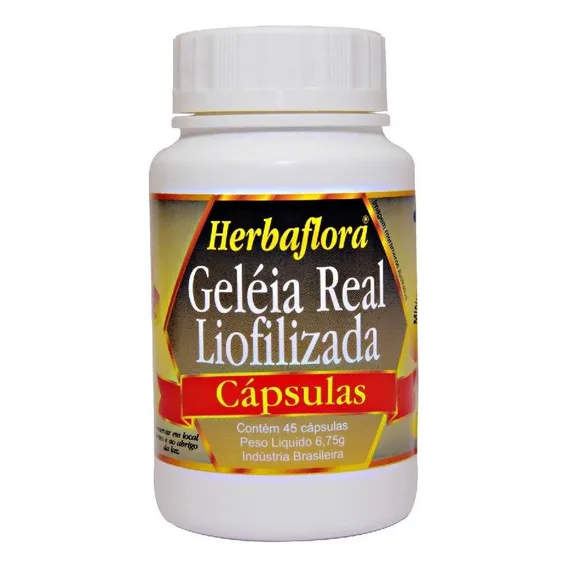 Kit 6 Geleia Real Liofilizada Em Cápsulas Uniflora Foto 1