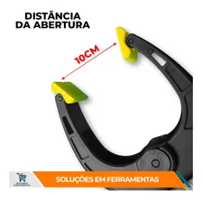 Kit 6 Grampo Com Mola 9 Pol Multiuso Prendedor P/ Marceneiro Foto mini  2