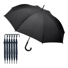 Kit 6 Guarda Chuva Portaria Automático Reforçado Foto  mini 1