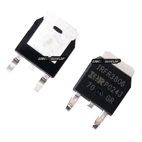 Kit 6 Irfr3806 Transistor Irfr3806 Mosfet Irfr3806 Foto 1