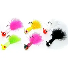 Kit 6 Iscas Artificiais Maruri Xuxinha Jig - 12gr Foto  mini 1