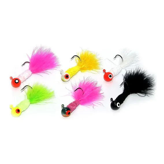 Kit 6 Iscas Artificiais Maruri - Xuxinha Jig 5g Foto 1
