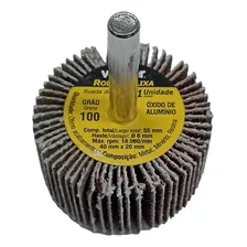 Kit 6 Lixas Circular Roda Pg 40 X 20mm Grão 100 - Vonder Foto  mini 1