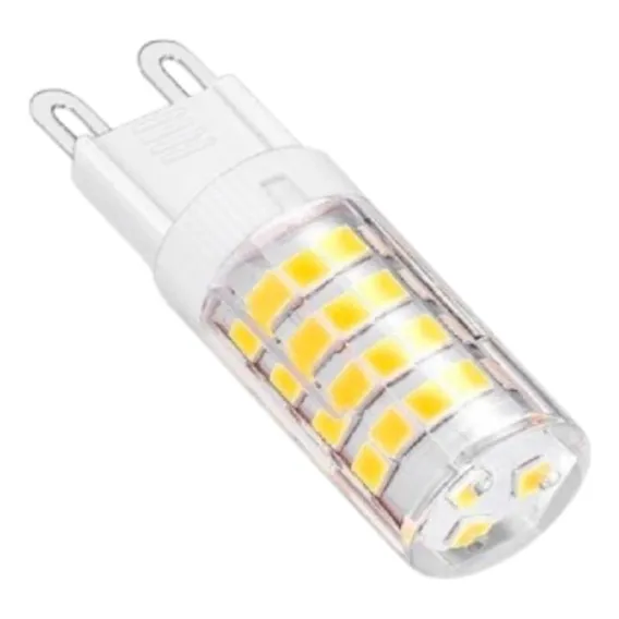 Kit 6 Lâmpadas Led G9 7w Luz Quente Amarelada 3000k Bivolt Foto 1