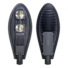 Kit 6 Luminária Pública De Led 100w Bf Cob P/postes Petala Foto mini  2