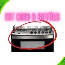 Kit 6 Manipulos/botão Acendimento Fogão Brastemp W10733149 Foto mini 3