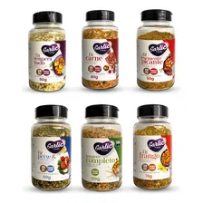 Kit 6 Mix Temperos Naturais Carne Frango Picante Peixe Foto  mini 1