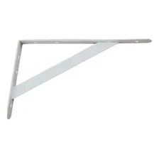 Kit 6 Mão Francesa Branca Prateleira Forte De 50 Cm Suporte Foto mini 2