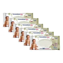 Kit 6 Pacotes Toalha Umedecida Personalidade C/ 100 Unidades Foto mini 1