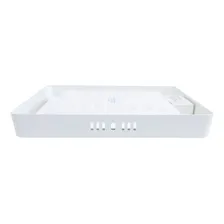 Kit 6 Painel Plafon 25w Led Quadrado Sobrepor 25w Estrutura Branco-frio Foto mini  3