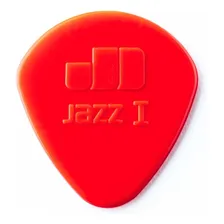 Kit 6 Palhetas Dunlop Jazz I Nylon 47p1n Made In Usa Cor Vermelho Foto mini 3