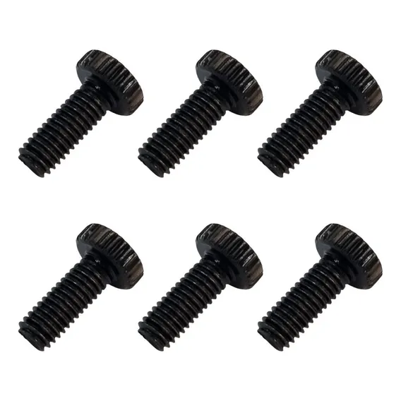 Kit 6 Parafuso Micro Afinador Floyd Rose Microafinação Preto Foto 1