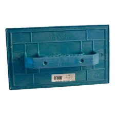 Kit 6 Peças Desempenadeira 18x30 Corrugada Azul Skillo Foto mini  2