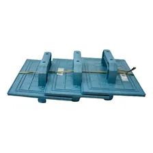Kit 6 Peças Desempenadeira 18x30 Corrugada Azul Skillo Foto  mini 1