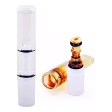 Kit 6 Piteiras Transparente Reutilizável Filtro Lavável Full Sabor Neutro Foto mini 1