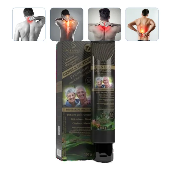 Kit 6 Pomada Massageadora Canela De Velho Premium Atacado Foto 1
